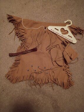 American Girl Doll Kaya Buckskin Dress